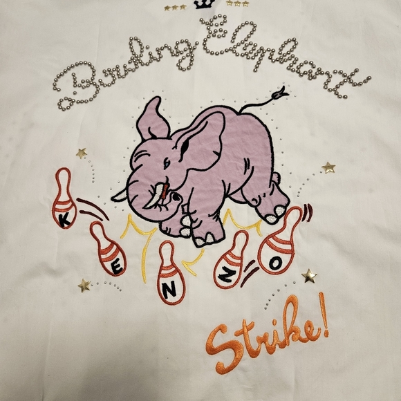 KENZO Embellished Bowling Elephant Hawaiian Shirt - Picture 7 of 8